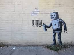 Moments after the piece was sold, the canvas. Banksy Painting Self Destructs After 1 4 Million Sale News For Kids