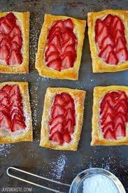 5 Ingredient Strawberry Breakfast Pastries Recipe Breakfast Pastry Recipes Strawberry Breakfast Breakfast Pastries