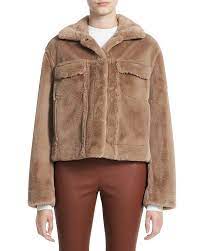 Each thoren jacket is individually crafted in england. Theory Aspen Faux Fur Trucker Jacket Bloomingdale S