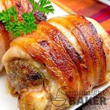 Stuffed Chicken Thighs Recipe Yummly Recipe Boneless Chicken Thigh Recipes Chicken Thights Recipes Healthy Chicken Recipes