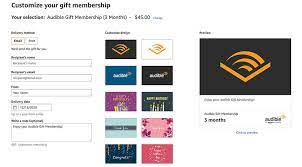 Nothing says 'you're special to me' better than amazon gift cards! How To Gift An Audible Membership Bona Fide Bookworm