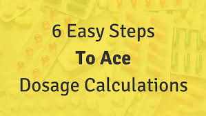 Calculations are still a significant source of drug error. 6 Easy Steps To Ace Dosage Calculations Nursing School Of Success