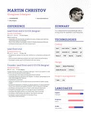Front End Developer Resume Example And Guide For 2019 Infographic Resume Resume Examples Job Resume Examples