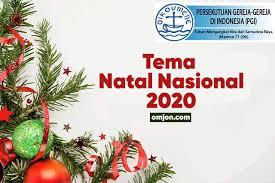 Bulan desember 2019 bertepatan dengan bulan akhir dalam kalender masehi. Resmi Tema Sub Tema Natal Nasional Pgi Kwi Tahun 2020