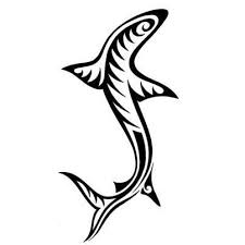 Tattoo tuesday we came across a photo of this nice tattoo of a shark. Elegant Tribal Shark Tattoo Design Tattoowoo Com