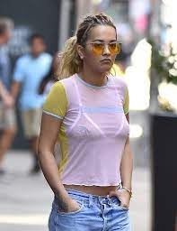 Rita Ora lets her T-shirt do the talking as she steps out in New York with  VERY noticeable nipples – The Sun | The Sun