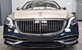 S Class W222 Change To Maybach Front Grille By Summer Auto Parts Mercedes Maybach Maybach Mercedes Benz Maybach