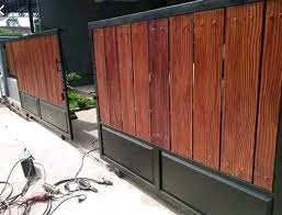 Seperti antara di jakarta dan tangerang akan terdapat selisih harga. Jual Pintu Pagar Besi Motif Kayu Harga Per Meter Di Lapak Septian Welder Bukalapak