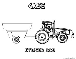Le coloriage 'je t'aime papounet ! Coloriage Tracteur 68 Jecolorie Com