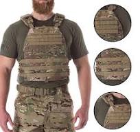 Rompi Taktis Militer untuk Pria/Wanita Pelat Pembawa Pelindung Tubuh  Tentara Tempur Rig Dada Rompi Pelindung Serangan Molle Airsoft - AliExpress