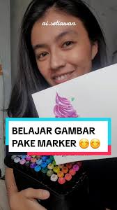 Belajar Menggambar dengan Marker Aimilo Sederhana