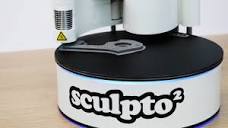 Spinning Build Platform? The Sculpto PRO2 Polar 3D Printer - YouTube