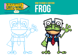 Then outline the mouth, rounding off the sharp point in the middle, and draw the nostrils. How To Draw A Frog Step By Step Like A Pro It S Easy Discover Cartooning