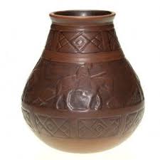 Und Vase Sioux Travoux Huckfield Design 6 1 2 Lot 369 Pottery Art Arts And Crafts Movement Art