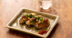 大原千鶴さんの牡蠣の味噌焼き