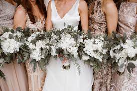 Green And White Bouquets White Wedding Bouquets White Bridal Bouquet White Bouquet