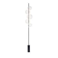 Grandine Black 5 Light Floor Lamp Silvio Mondino Studio Artemest
