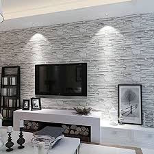Hanmero Rural Style Imitation Brick Wall Pattern Looks Real Up Wallpaper 20 86 Inches By 393 Bedroom Decor Lights Wallpaper Living Room Brick Wallpaper Bedroom