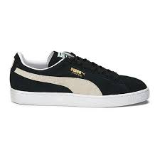 Black And Gold Puma Shoes Puma Suede Classic Low Top Trainers Black White Black And Gold Sneakers Puma Suede Black And White Sneakers