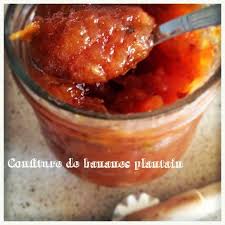 La Confiture De Bananes Plantain Sweet Kwisine Confiture Banane Banane Plantain Cuisine Antillaise