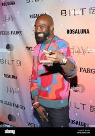 New York, United States. 28th Mar, 2022. Desus Nice attends the Bilt  Rewards x Wells Fargo Private Launch Event with Performances by A$AP Rocky  & Wyclef Jean held at SUMMIT One Vanderbilt,