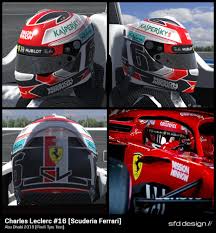 Jsoria submitted a new resource: Charles Leclerc 16 Scuderia Ferrari Abu Dhabi 2018 By Sam Winton Trading Paints