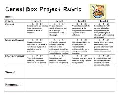 Book Report Book Report Rubric Book Report Cereal Box Book Report