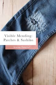 4.2 out of 5 stars. How To Fix Ripped Jeans With Visible Mending Sashiko And Denim Patches Closet Core Patterns