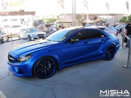 Mercedes Cls Body Kit On Custom Blue Widebody Cls Misha Designs Photo 5062 Mercedes Cls Custom Mercedes Benz Mercedes Benz Cars
