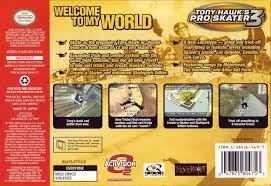 Cheatcodes.com has all you need to win every game you play! Tony Hawk S Pro Skater 3 Box Shot For Nintendo 64 Gamefaqs