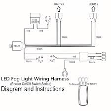 Surge resistiveness of 5000v on series relays. 40a 12v Led Light Bar Rocker On Off Switch Relay Fuse Wiring Harness Loom Kit Archives Midweek Com