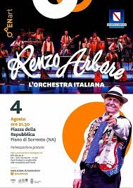 L'instancabile renzo arbore, accompagnato come sempre dalla sua orchestra italiana, torna in sicilia l'8 di aprile per un live al teatro metropolitan di catania. Piano Di Sorrento Mancano Poche Ore Al Concerto Di Renzo Arbore Ecco Le Raccomandazioni Per La Partecipazione Positanonews