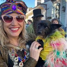✨ Meet the BIG BARK GALA Designers✨ Christine Crook is a New Orleans–based  costume and performance artist whose work builds