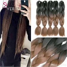 Black And Brown Ombre Braids Ombre Braiding Hair Brown Two Tone 24inch Braidsformediumlengthhair Like What You See Click On The Link To Braided Hairstyles Colored Box Braids Hair Styles