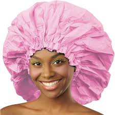 Amazon.com: DONNA Gorro de baño con patrón de lujo para dormir, gorro de  ducha para dormir, color negro : Belleza y Cuidado Personal