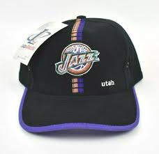 — utah jazz (@utahjazz) october 12, 2018. Buy Utah Jazz Vintage 90 S Nba Logo Athletic Stripe Adjustable Strapback Cap Hat Online In Kuwait 283699752868