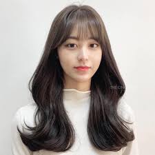 韓国の王道ヘアー ヨシンモリ をマスターして オルチャン感を手に入れよう mettaメディア ヘアスタイリング 面長 髪型 オルチャンヘア