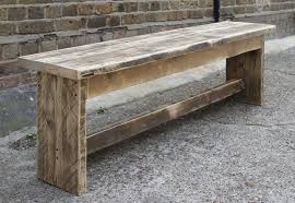 Rustic Timber Bench Scaffold Boards Diy Wood Bench Reclaimed Wood Benches Reclaimed Timber