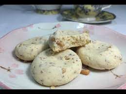 下午茶 松子杏仁饼almond pine nut cookies youtube food desserts vegetables