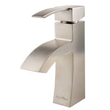 I have an older model price pfister bathroom faucet. Pfister F 042 Bnkk Brushed Nickel Bernini Single Hole Bathroom Sink Faucet Faucet Com