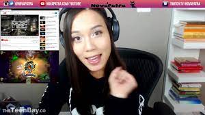NovaPatra Forgets her Twitch Stream is on and Faps @ BabesTube.com