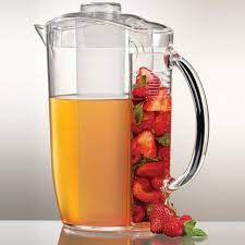 Iced Fruit Infusion Pitcher Fancy Fruit Infused Natural Flavors Infusion Pitcher
