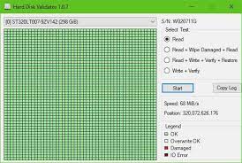 Check Hard Drive For Bad Sectors With Hard Disk Validator