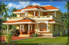 Single floor 3 bedroom house plans with pooja room kerala style. Kerala Style Double Floor House With Veranda And Pooja Room And Courtyard