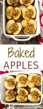 Baked Apples Recipe Recipe Apple Recipes Healthy Baked Apple Recipes Healthy Snacks Recipes