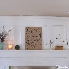 Check spelling or type a new query. Beautiful Easter Mantel Decor Diy Simple Cross Craft Lehman Lane