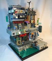 Cyberpunk City By Lego Skhdl Lego City Cybercity Cyber Toystagram Legos Legostagram Legominifigure Legomi Lego Ninjago City Lego Design Lego