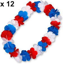 Check spelling or type a new query. Buy Red White And Blue Flower Leis 4th Of July Memorial Day Patriotic Decorations Lalastar Hawaiian Luau Flower Necklace Party Favors Pack Of 12 Online In Poland B0919hxqn7