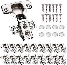 These profiles cannot be bored for concealed hinges. Konigeehre 20 Pack Soft Close Cabinet Door Hinges For 1 2 Partial Overlay Cupboard 100 Degree Opening Angel Stainless Concealed Kitchen Cabinet Hinges With Mounting Screws And Manual Amazon Com