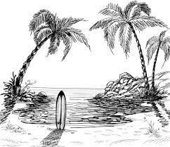Free for commercial use no attribution required high quality images. Hand Drawn Beach Black With White Vector Free Vector In Encapsulated Postscript Eps Eps Vector Illustration Graphic Art Design Format Format For Free Download 984 49kb